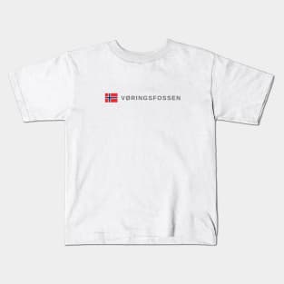 Vøringsfossen Norway Kids T-Shirt